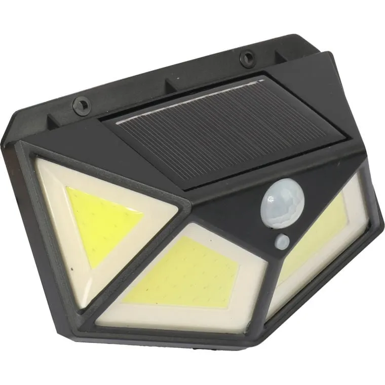 Energooszczędna Lampa Solarna 2000 Lumen Z Czujnikiem Ruchu I Zmierzchu, Akumulator 1200mAh