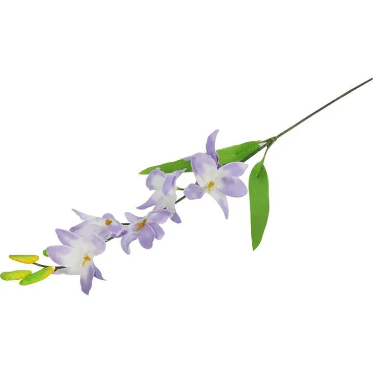 Storczyk Kwiat Sztuczny Jasno 65cm - Fioletowy