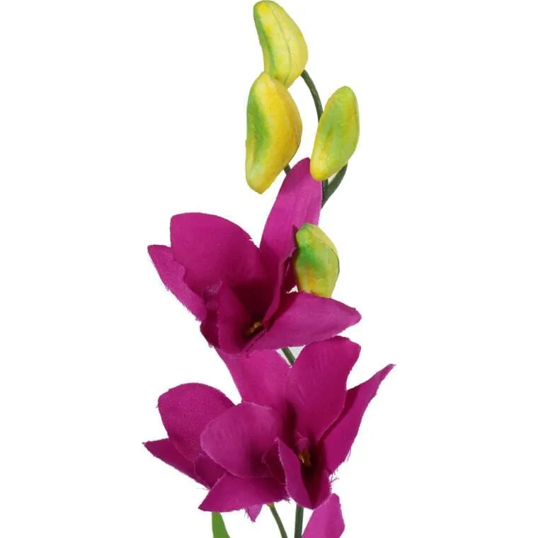 Storczyk Kwiat Sztuczny 65cm - Fioletowy
