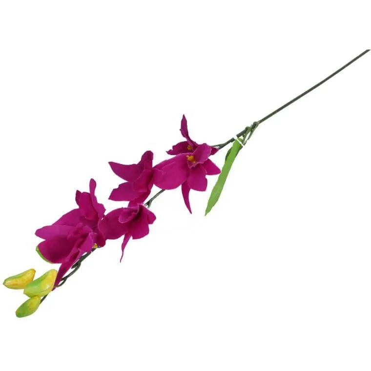 Storczyk Kwiat Sztuczny 65cm - Fioletowy