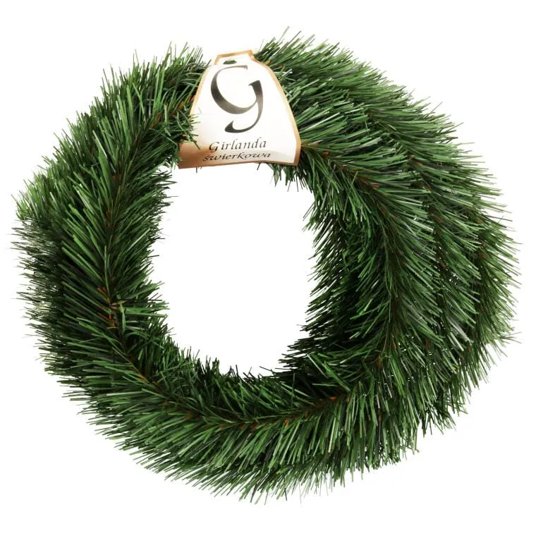 Girlanda CHOINKOWA ŚWIĄTECZNA DEKORACJA ŁAŃCUCH 5m X 7.5 cm