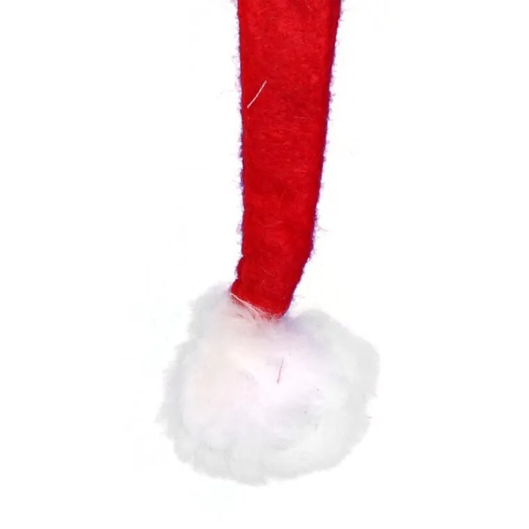 Czapka Świętego Mikołaja Super Długa 150 cm Z Filcu