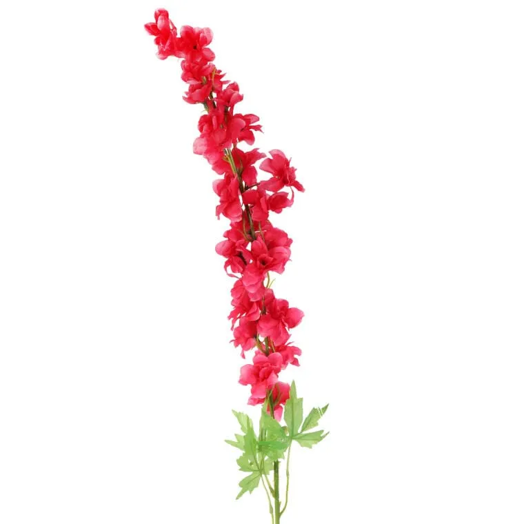 Sztuczna Gałązka Ostróżki W Kolorze Różowym - 78 cm