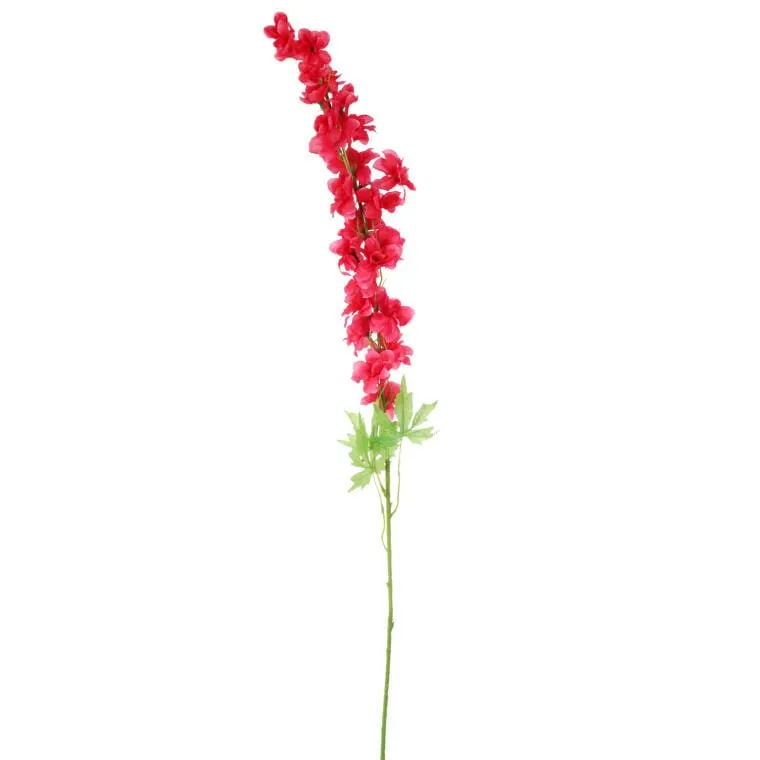 Sztuczna Gałązka Ostróżki W Kolorze Różowym - 78 cm