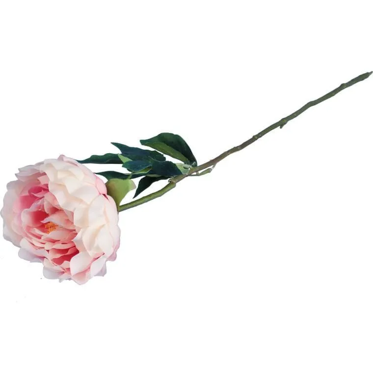 Piwonia 68cm Kolor Jasno - Różowy