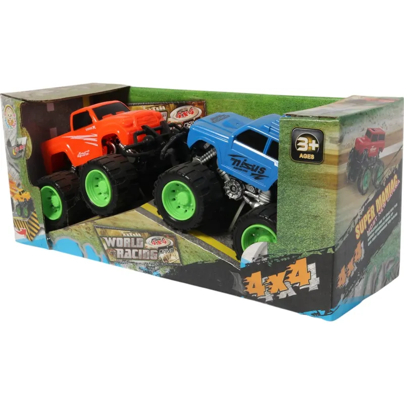 Dwupak Miniaturowych Samochodów Do Zabawy