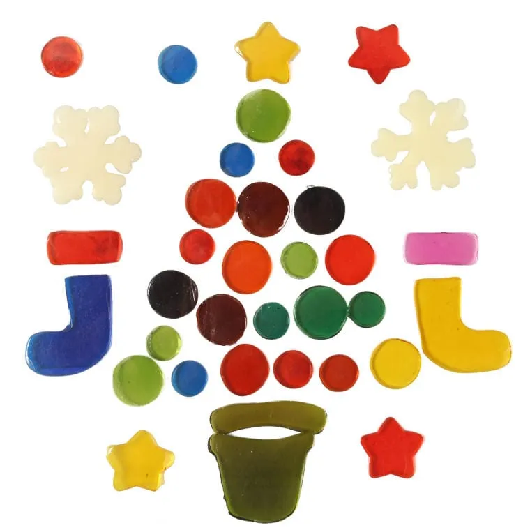 Naklejki Na Okno Żelowe, Jelly, 25 IV