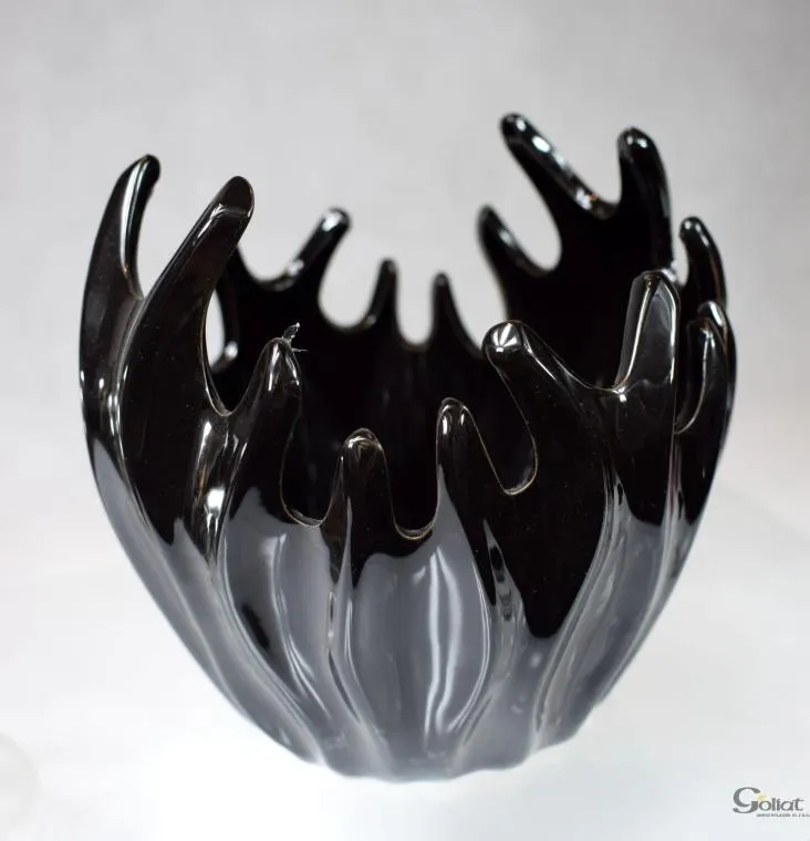 Ceramiczny Wazon Dekoracyjny W Kolorze Różowym 15x15 cm
