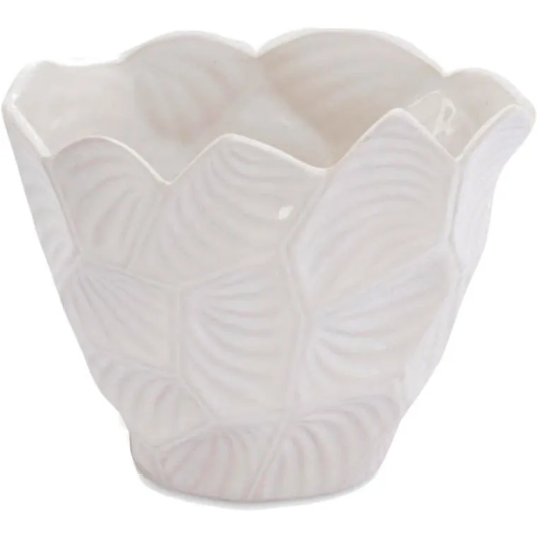 Wazon Ceramiczny Multifunkcyjny JJ Z Antypoślizgowymi Podkładkami - Biały