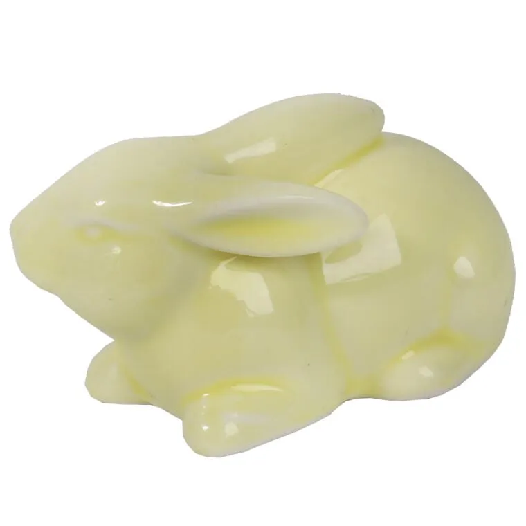 Zajączek Ceramiczny Figurka 7cm - Zielona