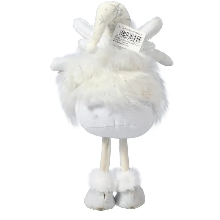 Anioł Wróżka Elf Stojący 46 cm - Biały