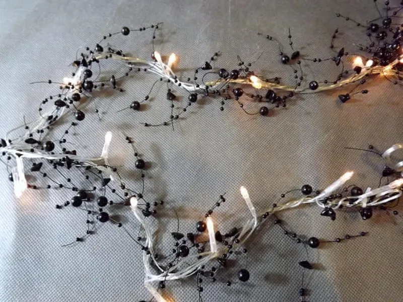 Lampki Choinkowe 40l Mikro Lampki Typu Koralik