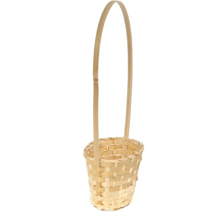 Koszyk Wielkanocny Naturalny Do Święconki FI16 cm WYS 48 cm
