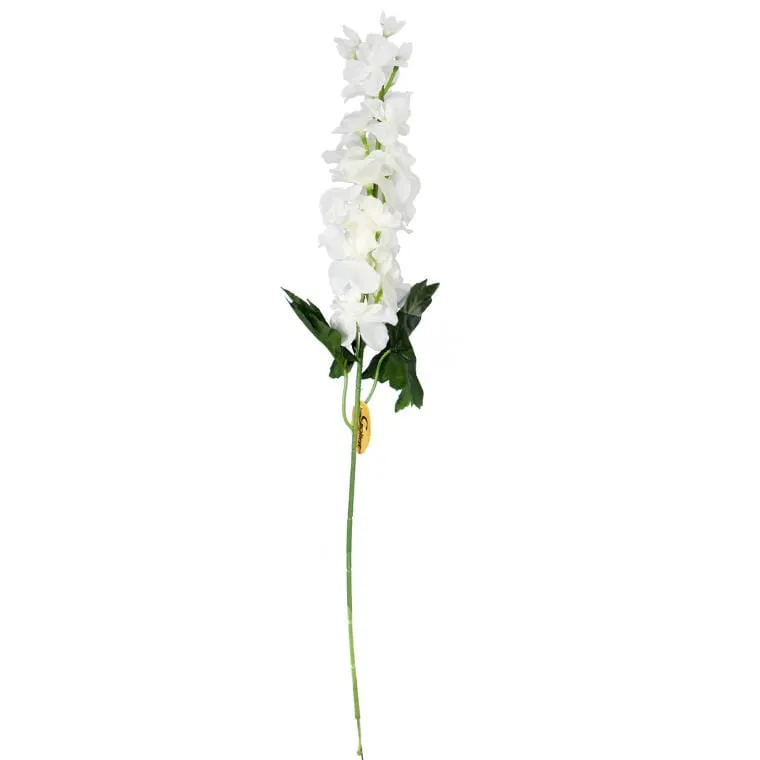 Ostróżka Dekoracyjna Wysoka 70cm - Biała