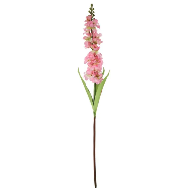 Jasnoróżowa Gałązka Lewkonii - Dekoracja Wysokiej Jakości, 70 cm