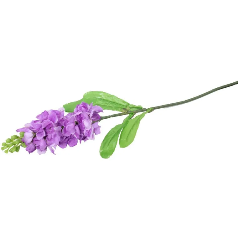 Sztuczna Gałązka Lewkonii Fioletowej - 55 cm