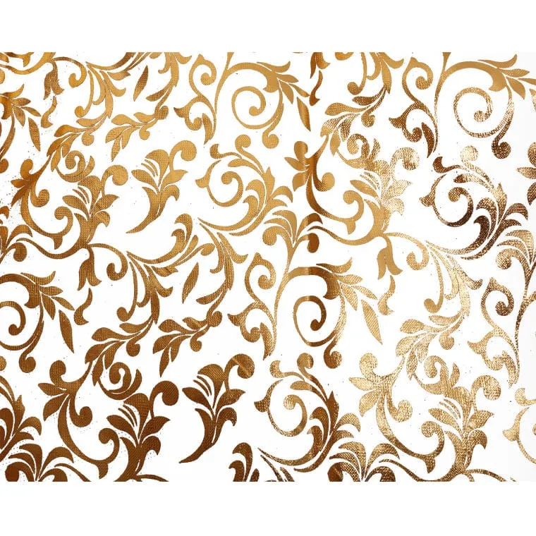 Obrus Z Organzy Dekorowanej, Złoty, 200x150 cm, LST3053, Nr 5