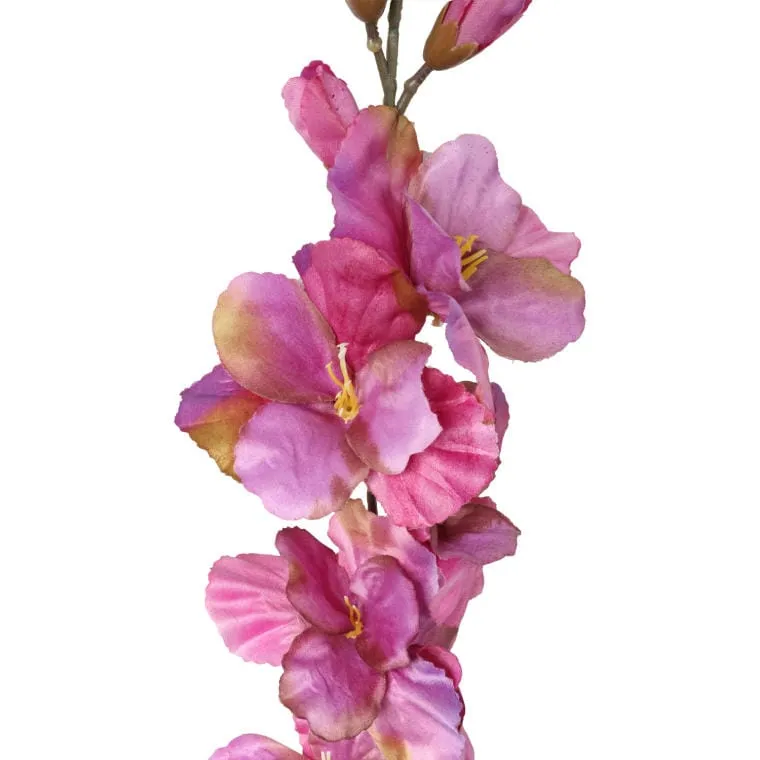 Sztuczny Kwiat Gladiola O Długości 70 cm W Odcieniach Jesieni - Różowy