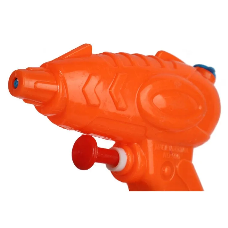 Pistolet Na Wodę Typu Psikawka, Mini Wersja 9cm, Kolor - Pomarańczowy