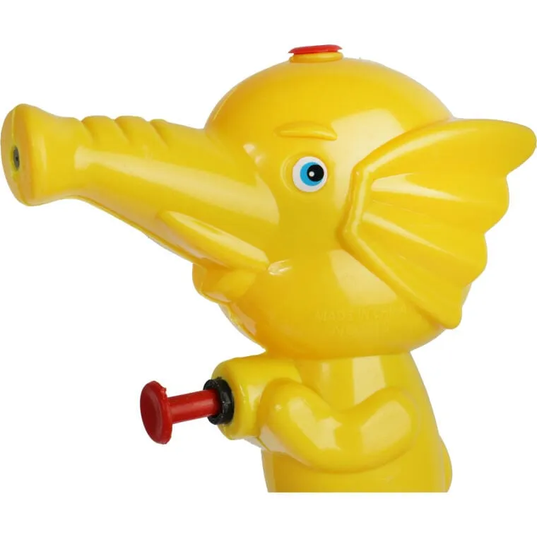 Żółty Mini Pistolet Na Wodę Słonik 11cm - Wysokiej Jakości Zabawka Na Śmigus-Dyngus