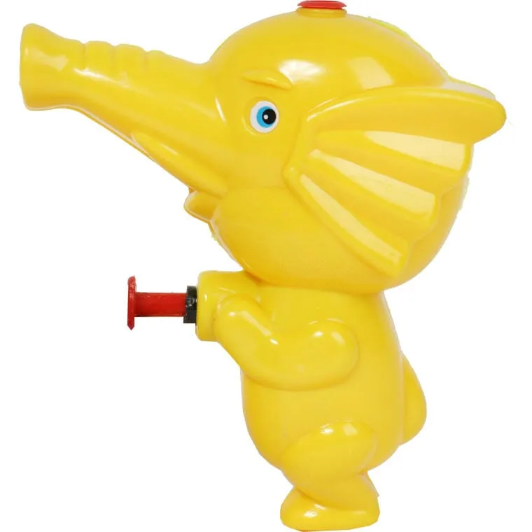 Żółty Mini Pistolet Na Wodę Słonik 11cm - Wysokiej Jakości Zabawka Na Śmigus-Dyngus