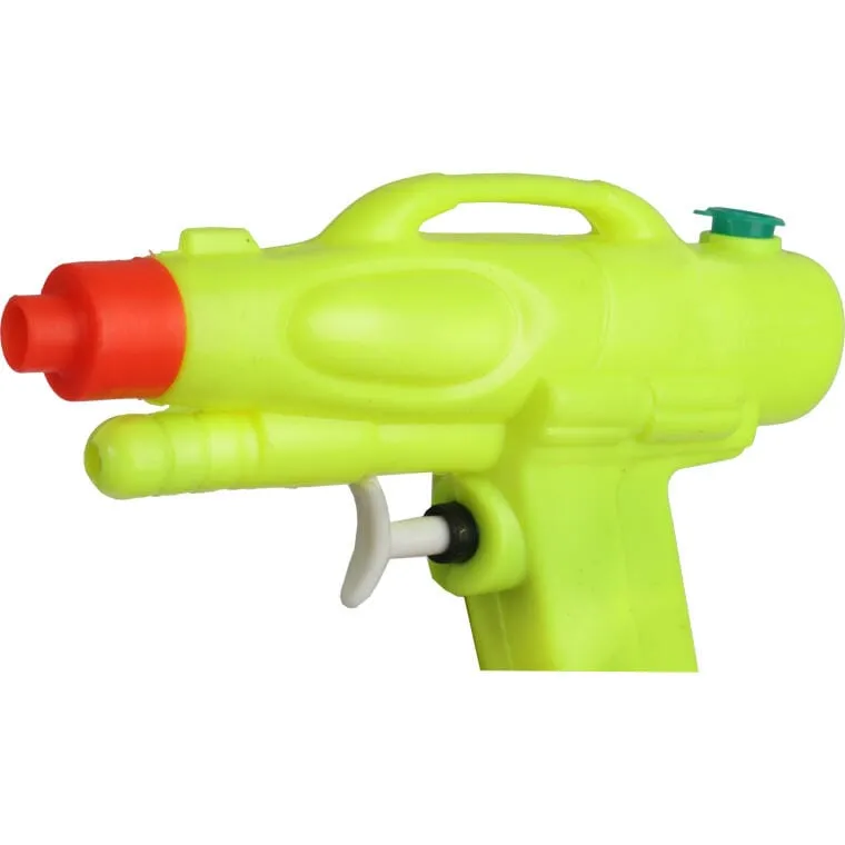 Mały Pistolet Na Wodę O Oryginalnej Stylistyce 12x9cm - Żółty