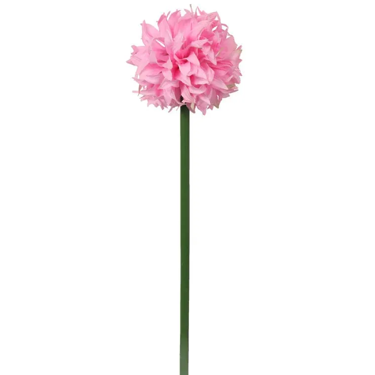 Sztuczny Kwiat Czosnek W Kolorze Jasnego Różu O Wysokości 78 cm
