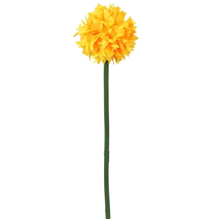 Sztuczny Kwiat Czosnek Żółty, Wysokość 78 cm