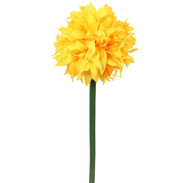 Sztuczny Kwiat Czosnek Żółty, Wysokość 78 cm