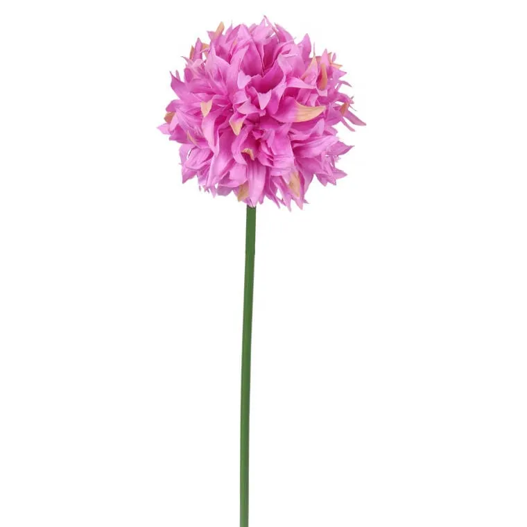 Sztuczny Kwiat - Różowy Czosnek O Długości 78 cm