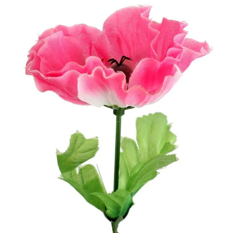 Mak Dekoracyjny Naturalnej Aury 54 cm - Różowy