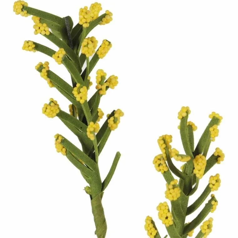 Gałązka Jaglana 68 cm Kolor - Żółty