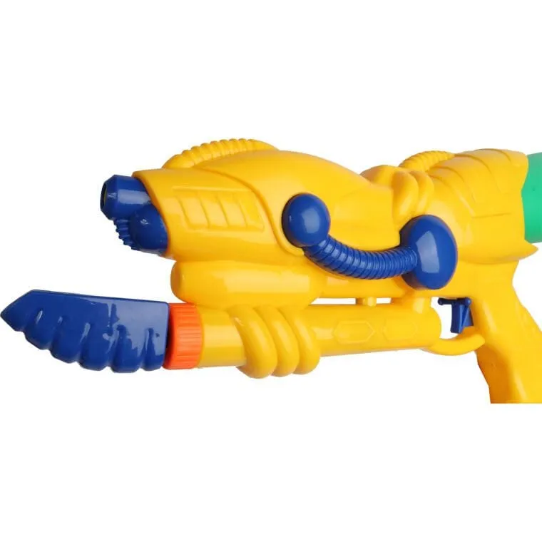 Pistolet Na Wodę Z Odwróconym Pojemnikiem I Systemem Ciśnieniowym, 40 cm - Żółty