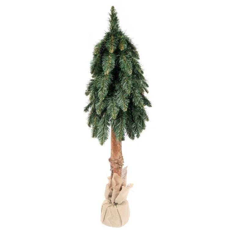 Choinka Sztuczna OLA Z Pnia, Kolor Zielony, Wysokość 90 cm, Polska Produkcja
