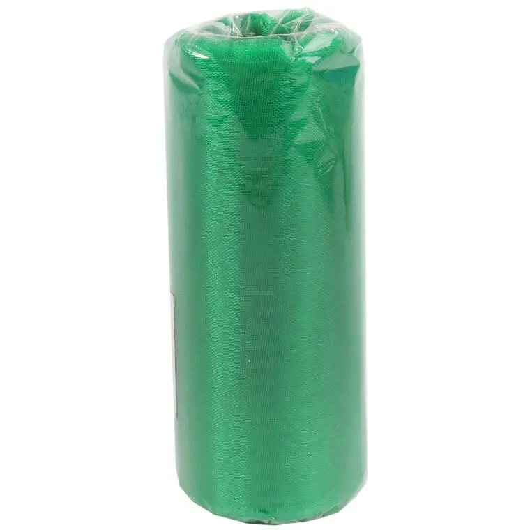 Ciemnozielona Organza Na Dekoracje I Kompozycje Florystyczne - 12 cm X 9 m
