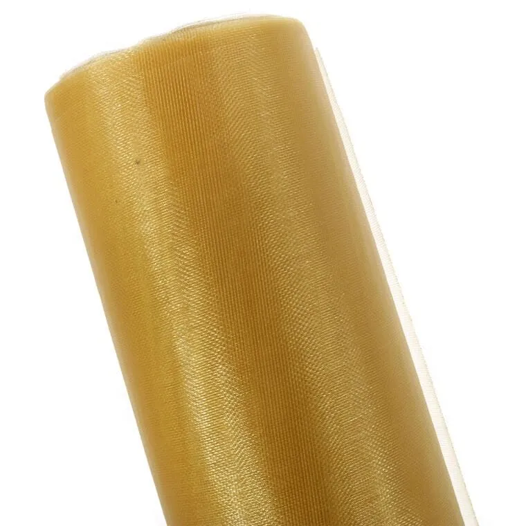 Organza Do Dekoracji I Kompozycji Florystycznych, Szer. 12 cm, Dł. 9m - Złota