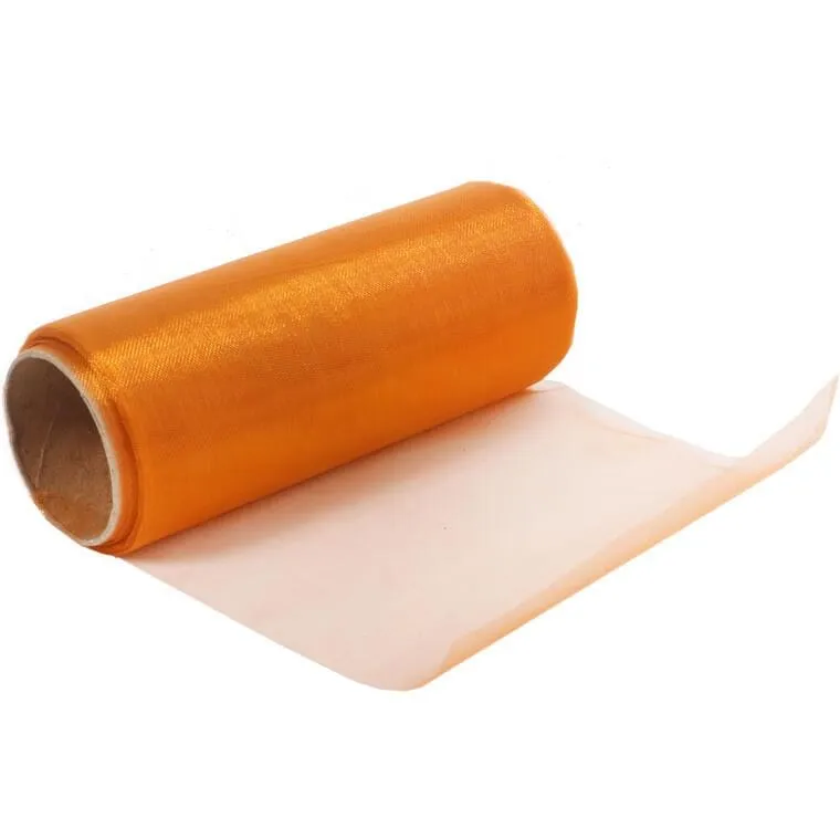 Organza Do Dekoracji O Szerokości 12 cm I Długości 9 m - Miedziana