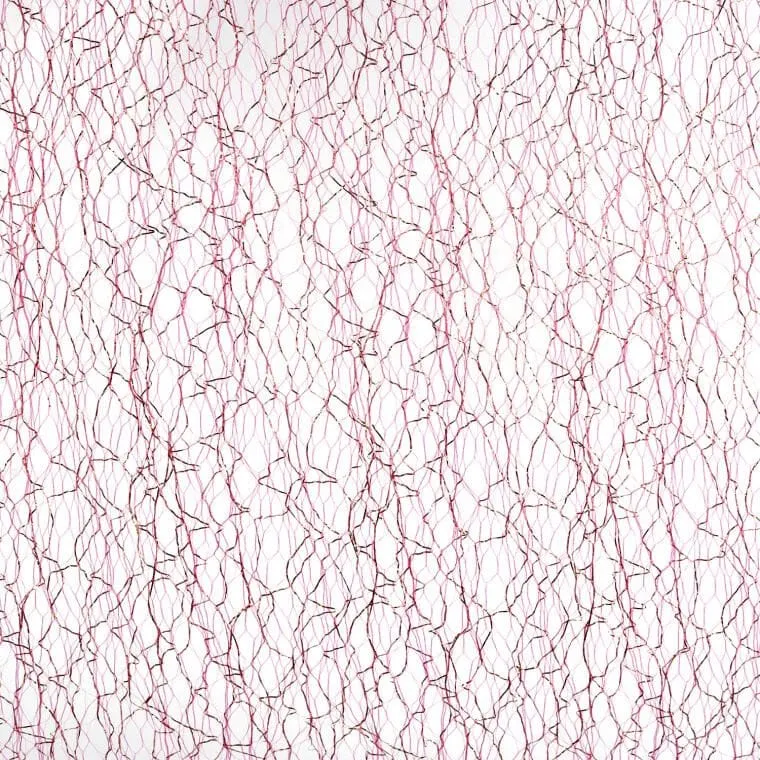 Organza Brokatowa Ciemny Róż 50 cm X 10 m Do Dekoracji I Kompozycji Kwiatowych