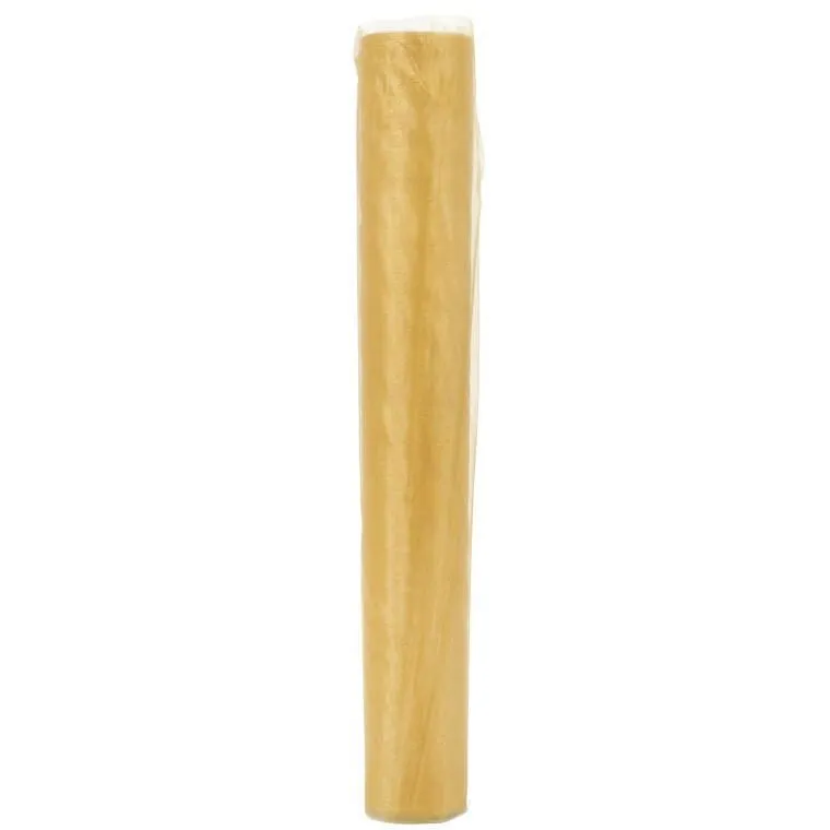 Złota Organza Dekoracyjna 36 cm Na Szpuli - Element Ozdobny Do Kompozycji Florystycznych I Dekoracji Świątecznych
