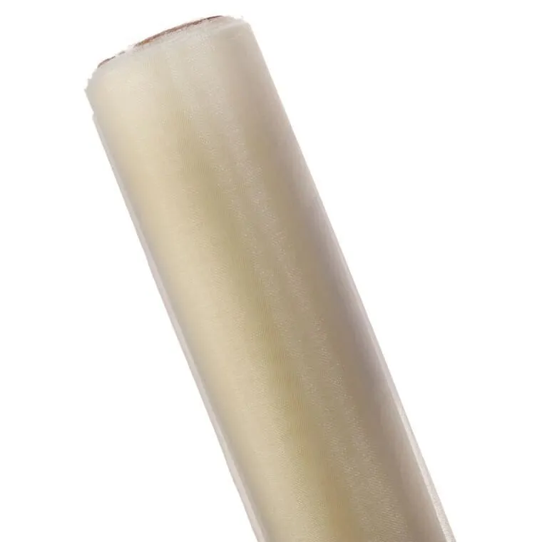 Organza Dekoracyjna 36 cm X 9 m Na Szpuli Do Dekoracji I Kompozycji Florystycznych - Kremowa