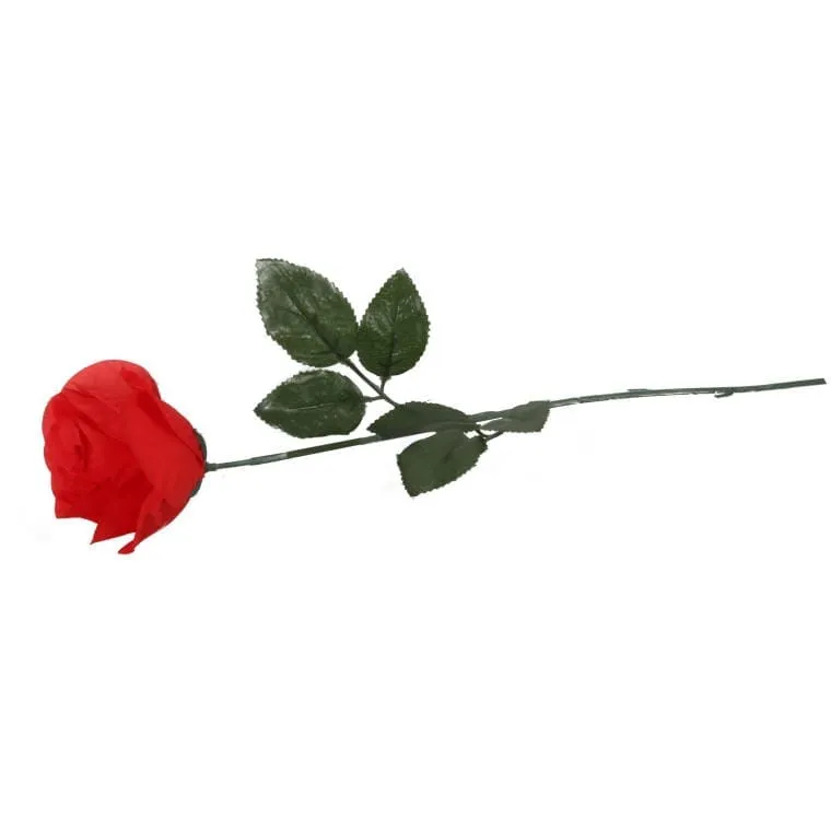 Róża Pojedynka W Kolorze Czerwonym 68 cm
