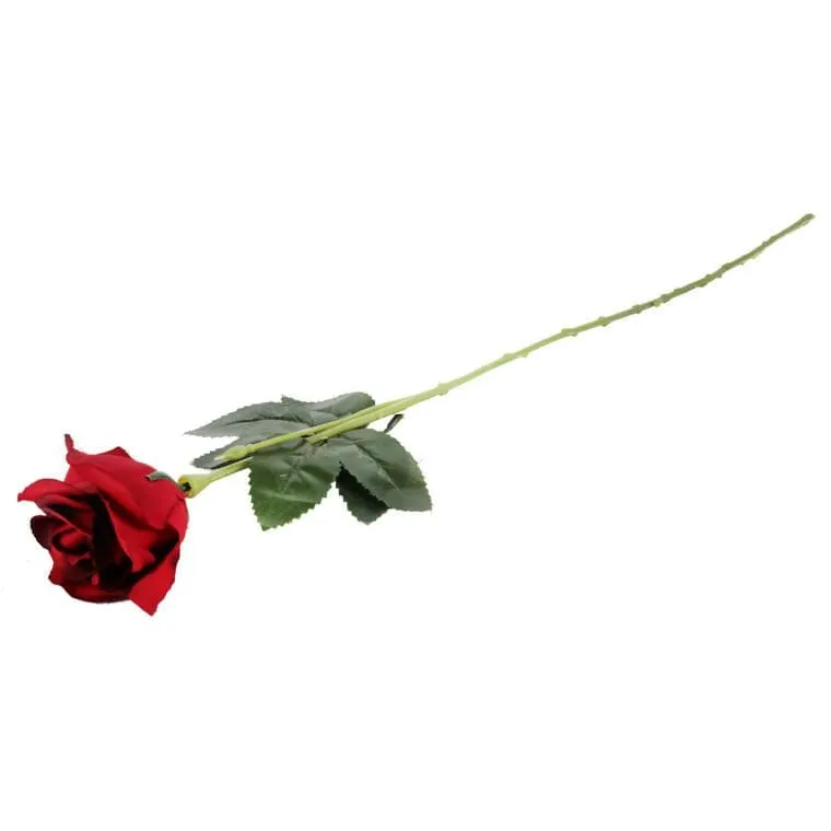 Róża 62 cm Kolor - Czerwony