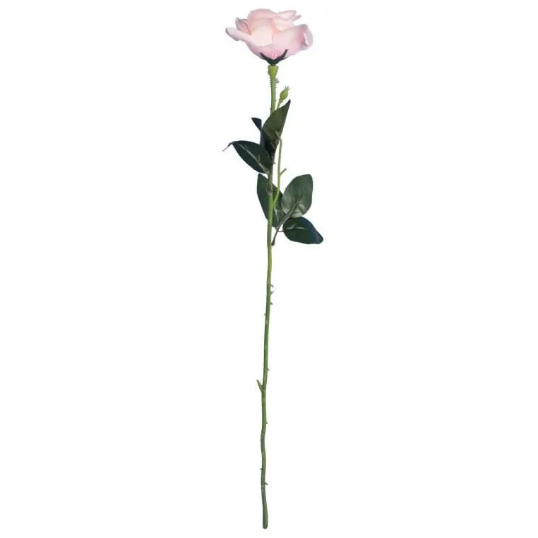 Róża 62 cm Kolor Jasno - Różowa