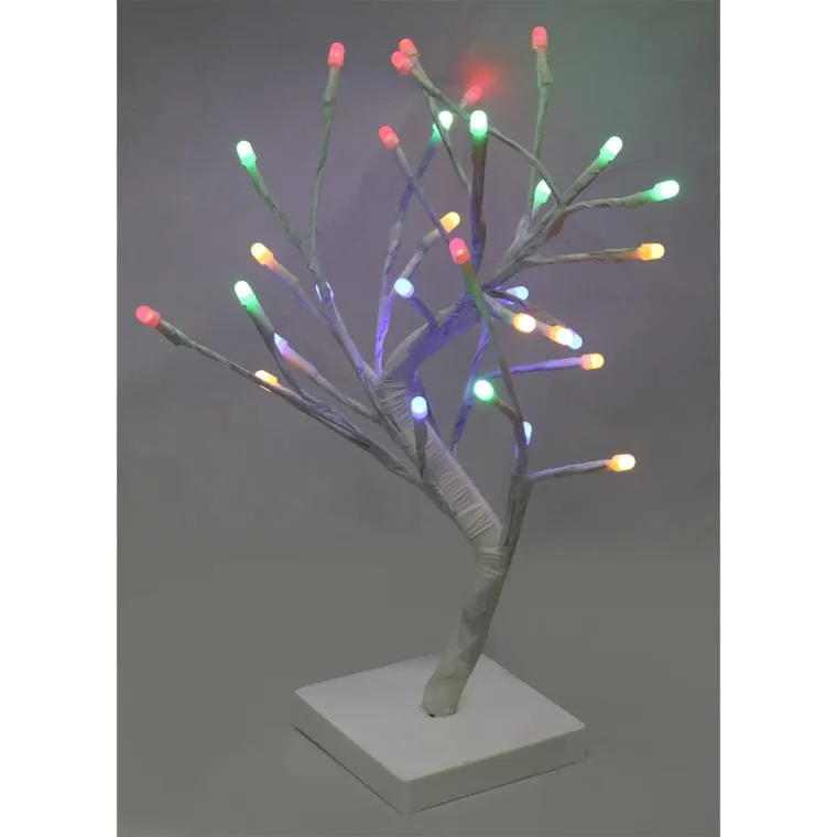 Sztuczne Drzewko Bonsai LED 45 cm Multikolor