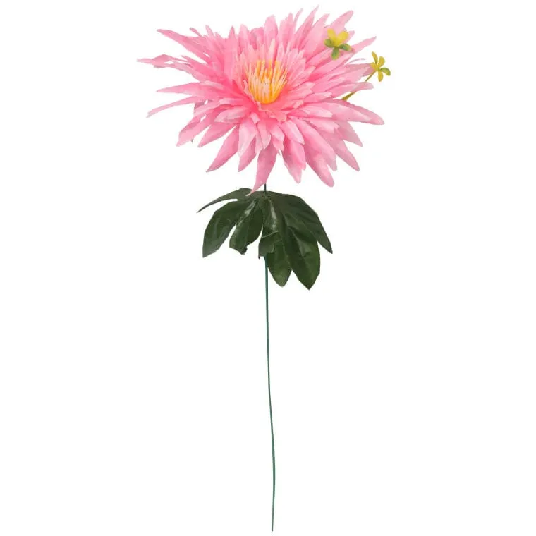Sztuczny Kwiat Aster W Kolorze Różowym, 68 cm