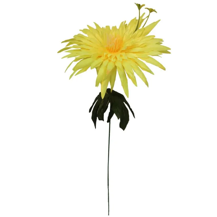 Sztuczny Kwiat Aster O Wysokości 55 cm - Żółty