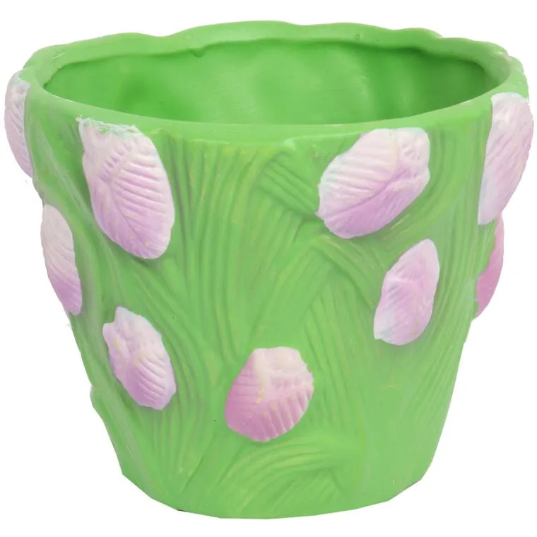 Osłonka Ceramiczna Z Tulipanami 10cm