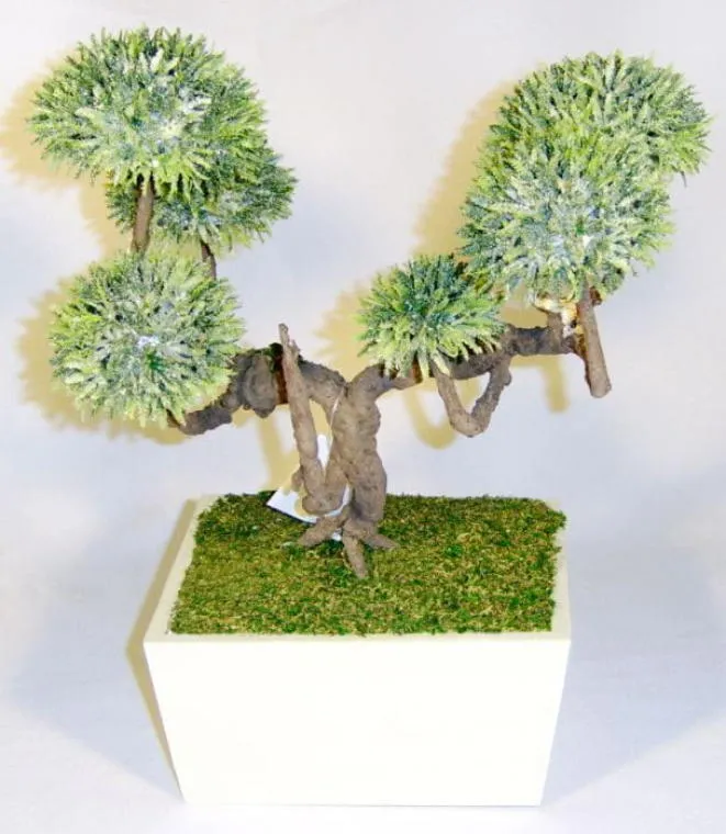 Sztuczne Drzewko Bonsai - Zielone