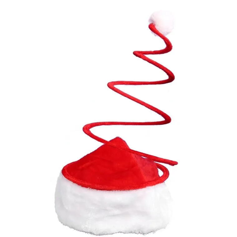 Czapka Mikołaja Zakręcona Sprężyna