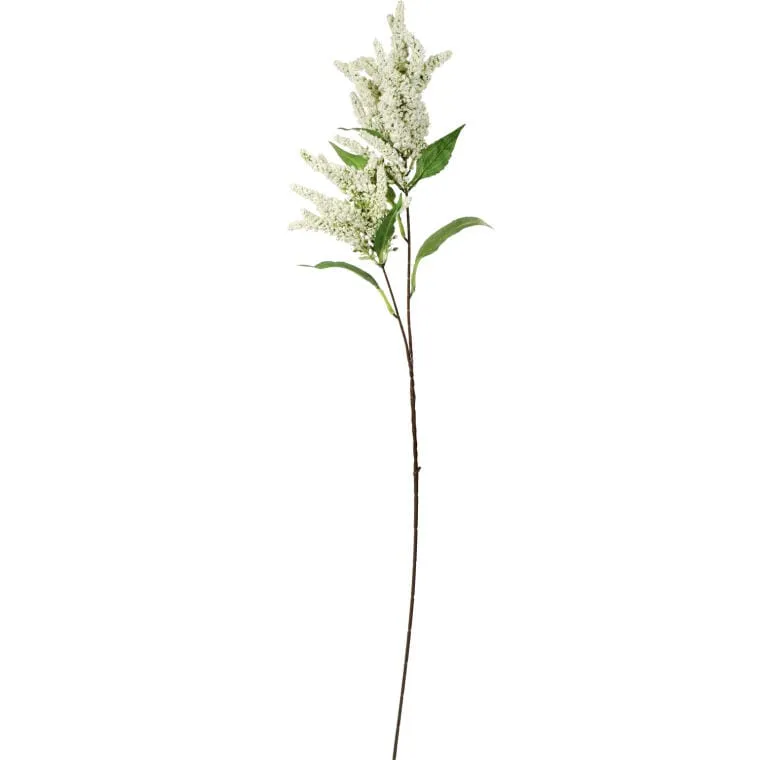 Gałązka Sztuczna Dodatek Do Kompozycji 95 cm - Biała